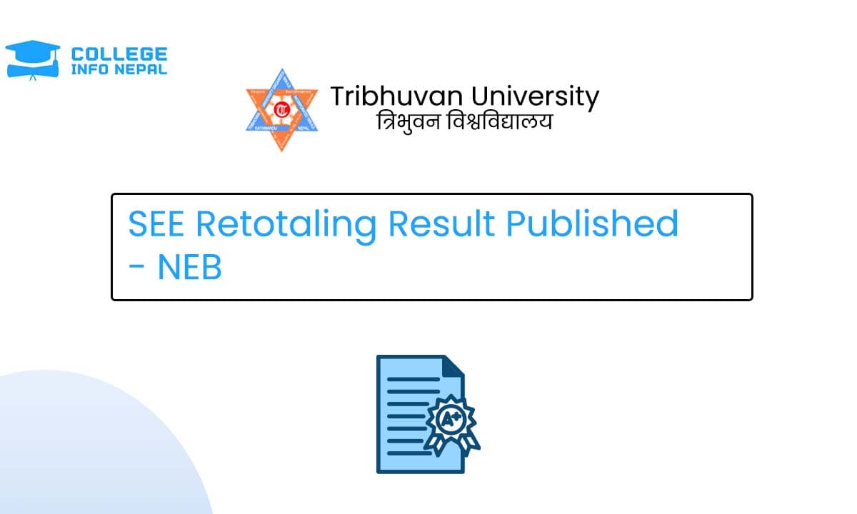 SEE Retotaling Result 2081/2082 Published - NEB